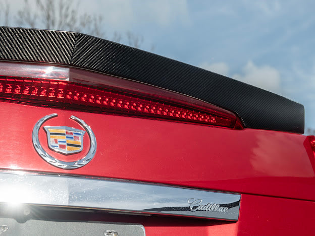 2009-15 CADILLAC CTS-V V2 SEDAN | CARBON FIBER TRUNK LID SPOILER / WING